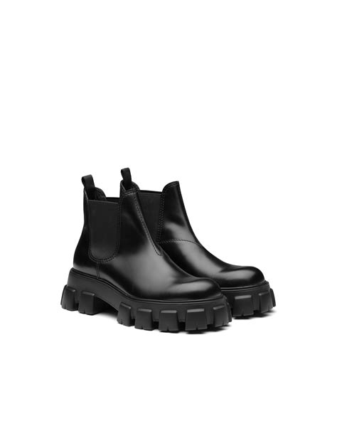 choso prada boots|Prada monolith chelsea boots.